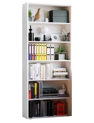 Bookshelves and Bookcases Floor Standing 6 Tier Display Storage Shelves 70in Tall Bookcase Home Decor Furniture